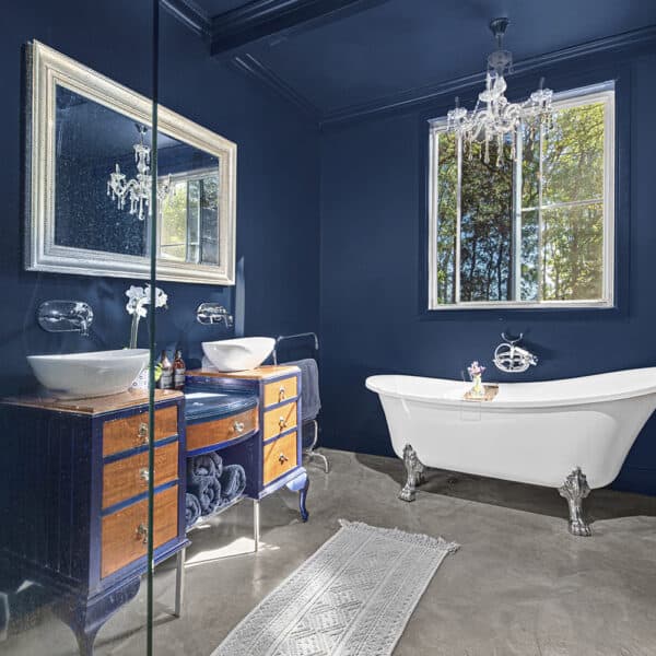 Blue Bathroom lightened